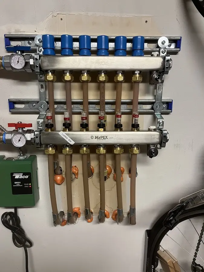 Plumber performing Leak Detection at a residential property in College